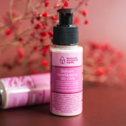 Naturalny balsam do ciała - różowy pieprz i wanilia W DROGĘ! 50ml